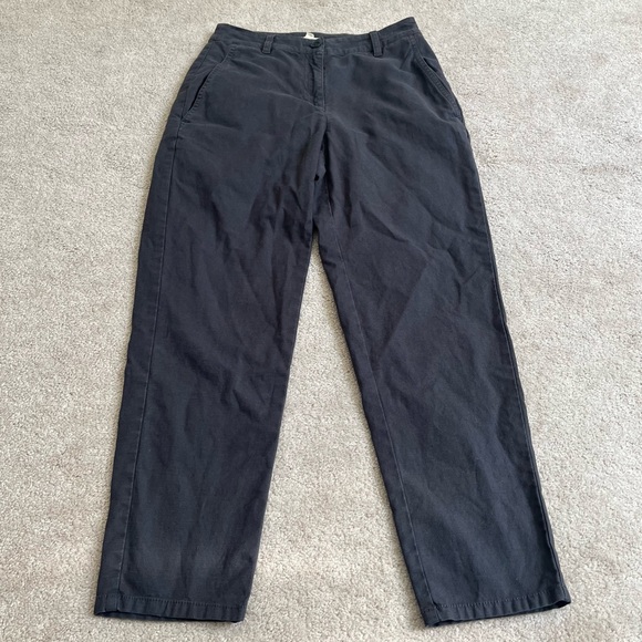 Eileen Fisher Pants - Eileen Fisher Gray Organic Cotton & Hemp Blend Pants Sz. 2P